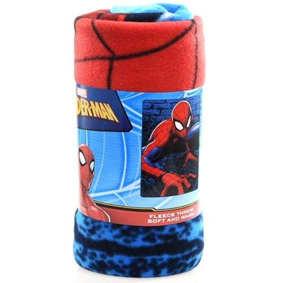 Marvel Bedding Marvel Spiderman 45x6 Fleece Throw Blanket Poshmark